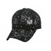 Sequin Lace Glitter Adjustable Baseball Cap  eb-47812938
